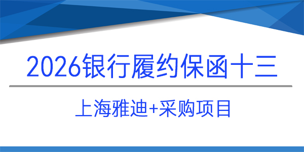 上海雅迪信息技術(shù)有限公司,履約保函,采購(gòu)項(xiàng)目
