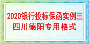 四川德陽投標(biāo)保函,投標(biāo)保函